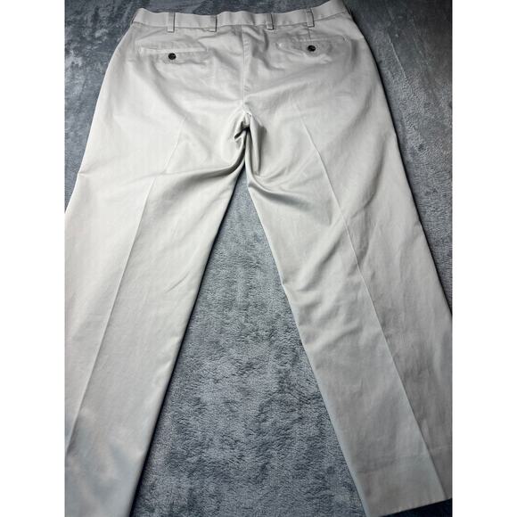 Brooks Brothers Pants Men 36 Beige Light Weight Advantage Chino Milano Khakis - Picture 3 of 9